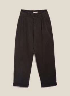 YMCEarth Keaton Organic Cotton Twill Trouser - Black