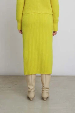 ELEVEN SIXZoe Skirt - Citron -Drape Hut Sales Store ZOE SKIRT CITRON 20231027192949 1