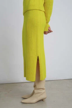 ELEVEN SIXZoe Skirt - Citron -Drape Hut Sales Store ZOE SKIRT CITRON 20231027192949 2