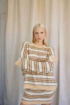 BohèmeKnit Mini Skirt -Drape Hut Sales Store knit mini skirt 20231013231807 1