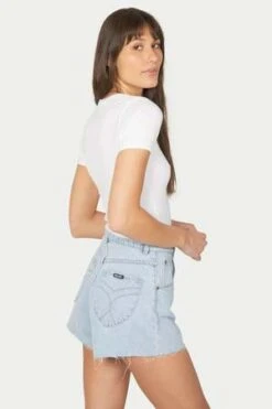 Rollasmirage Denim Short -Drape Hut Sales Store mirage denim short 20230404220328