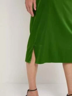LaniusSatin Silk Skirt - Dark Fern -Drape Hut Sales Store satin silk skirt in dark fern 20230811180052 1
