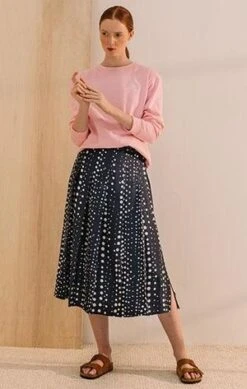 Suzie WinkleEddie Skirt - Navy -Drape Hut Sales Store suzie winkle Eddie Skirt Navy 20191025164903
